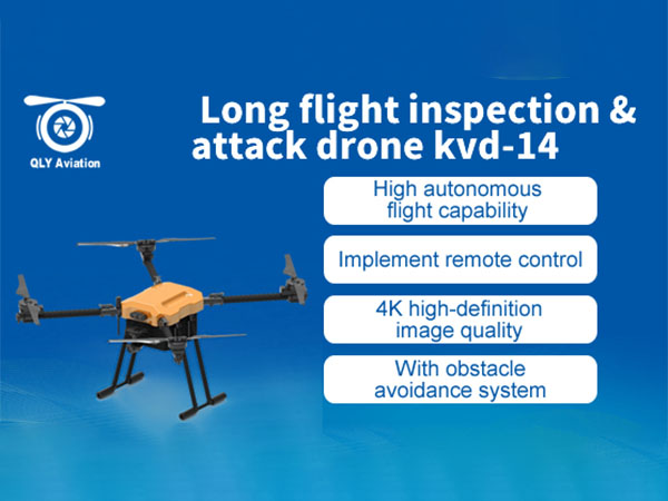 Inspection & attack drone kvd14