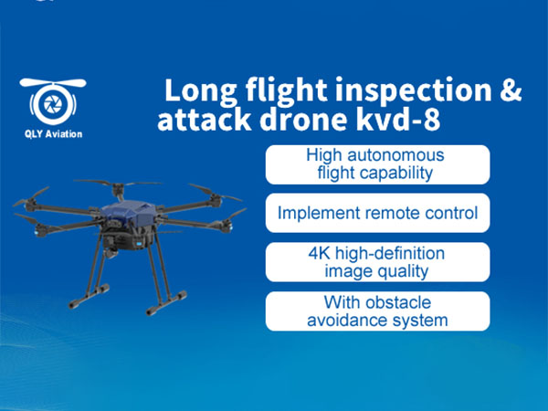 Inspection & attack drone kvd-8